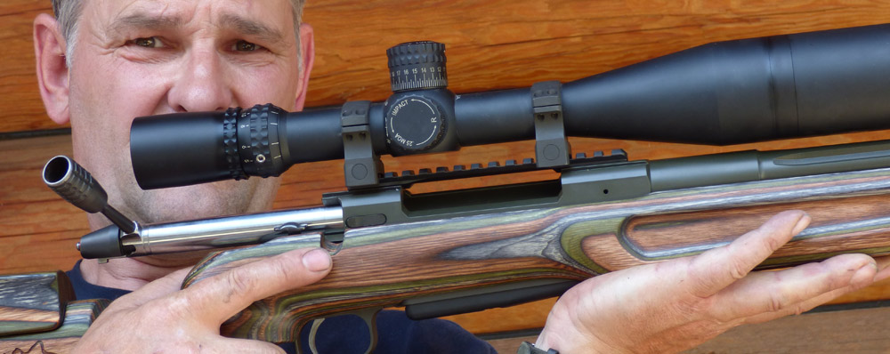 Ultra long range rifle, build by Jan Kolenbrand